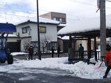 【お知らせ】城端地区　雪無デーによる除雪活動(1/29)